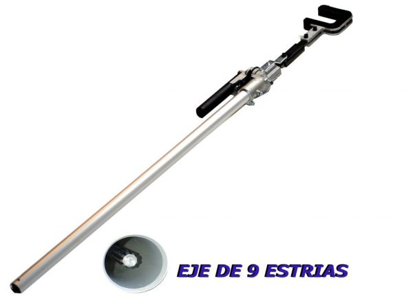 GANCHO DE VAREADOR, BARRA DE 26MM- EJE DE 9 ESTRÍAS