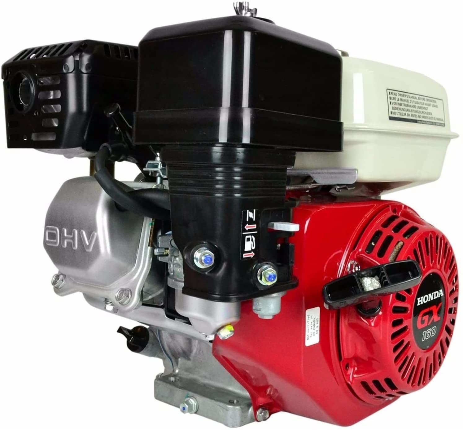 MOTOR HONDA GX-160 163 c. c., tipo QHB1, con cigüeñal, 20 x 61,5 mm - Imagen 2