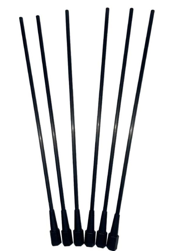 KIT 6 VARILLAS DE FIBRA DE CARBONO PARA VAREADOR-recambios para vareadores de aceitunas