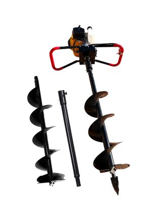 Ahoyadora gasolina de 63cc broca de 200mm, alargadora, antivibración