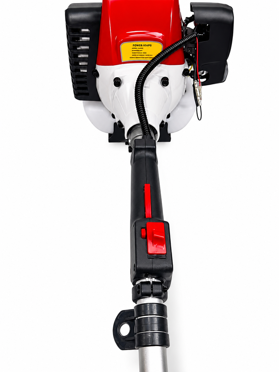 Vibradora de Gancho POWERTEC PRO 52CC con Podadora de Altura – Gasolina 3 CV - Imagen 2